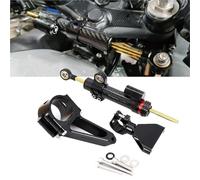 Pieza de Motocicleta Pieza para Motocicleta Amortiguador De Dirección Ajustable para Honda CBR 600 CBR600 F4i 1999-2007 2006 2005 2004 2003 2002 2001(Nero)