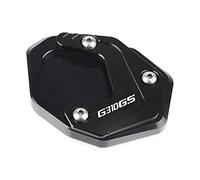 Pieza de Motocicleta Placa De Extensión Soporte para Motocicleta Lateral para Pie Almohadilla Ampliación para BMW G310GS G 310GS 310 GS 2017 2018 2019 2020 2021(Nero)