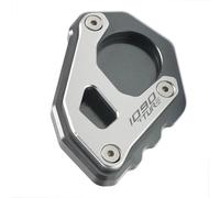 Pieza de Motocicleta Placa De Soporte Extensión Caballete Lateral para Motocicleta, para BMW 1090 Adventure 2017(Grey)