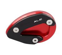 Pieza de Motocicleta Placa De Soporte Extensión Caballete Lateral para Motocicleta, para Ducati para Panigale 899 959 1199 R S 1299 FE/S para V2 V2S(Rosso)