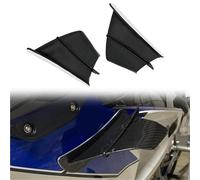Pieza de Motocicleta Protector Carenado para Motocicleta, Alerón Lateral, Fijación De Flujo Viento, ala, Cubierta Protectora para Honda CBR 650R 600RR 300R 125R RC213V(Matte Black)