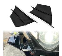 Pieza de Motocicleta Protector De Carenado para Motocicleta, Alerón Lateral, Aleta Fijación para El Flujo Aire, Cubierta Protectora para Suzuki G-SXR600 G-SXR750 G-SXR1000(Matte Black)