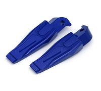 Pieza de motocicleta Reposapiés CNC Para Motocicleta Pedal Para T-max TMAX500 TMAX530 XP500 XP530 TMAX560 TMAX 500 530 XP 560 Trasero Para Pasajero(Blu)