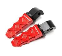 Pieza de motocicleta Reposapiés Traseros Para Motocicleta Para YAMAHA Tmax Tech Max TMAX 560 TMAX560 2019 2020 2021 CNC, De Pasajero(Rosso)