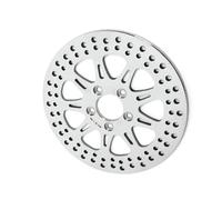 Pieza de motocicleta Rotor De Disco Freno Trasero Motocicleta Para HARLEY Para DAVIDSON FLHX Para Street Glide 2008-2013 2014 2015 2016 2017 2018 2019 2020 2021(Silver)