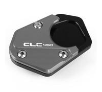 Pieza de Motocicleta Soporte Lateral Motocicleta con Placa Extensión para CFMOTO 450NK 450CLC 450 NK CLC 2023 2024(Gray1)