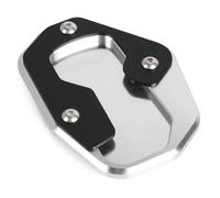 Pieza de Motocicleta Soporte Lateral para Motocicleta, Placa De Extensión para Harley, para Pan America (RA1250) RA1 2021 2022 2023(Grey)