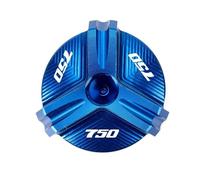 Pieza de Motocicleta Tapa De Filtro Aceite Motor CNC para Motocicleta, Tapón Llenado para Suzuki GSXS 750 1000 GSX-S F GSX S 125 150 1000GT(Blue A)