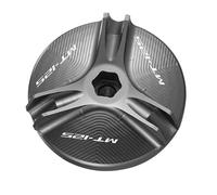 Pieza de Motocicleta Tapa De Llenado Aceite Motor Motocicleta M20×P2.5, Accesorios Cubierta Tapón para Yamaha MT125 MT-125 2008-2020 2021 2022(Grey)