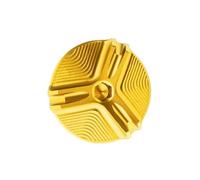 Pieza de Motocicleta Tapa De Llenado CNC, Accesorios Filtro Aceite para Honda Goldwing Gl1800 600 900 para Hornet CB600F CB750(Jaune)
