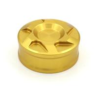 Pieza de Motocicleta Tapa del Depósito De Líquido Freno Trasero para Motocicleta para Yamaha DT 200 DT200 1995-1996(Gold)