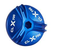 Pieza de Motocicleta Tapón De Llenado Aceite para Motor Motocicleta, para CFMOTO 700 CL X CL-X CLX700 700CLX para Sport 2020 2021 2022 2023 2024 2025(BLU)