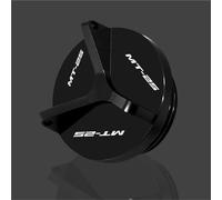 Pieza de Motocicleta Tornillo De Tapa Tapón Taza Filtro Aceite Motor CNC Modificado para Motocicleta para Yamaha MT10 FZ10 MT-25 MT25 10 2015-2024 2025(Black B)