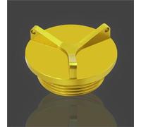 Pieza de Motocicleta Tornillo Tapa Tapón De Filtro Aceite Motor M20 * 2,5 para Motocicleta para Honda CBR600RR CBR1000RR CBR650R 650F CBR250R 500R 900RR CBR600 F2 F3 F4 F4i(Jaune)