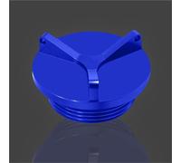 Pieza de Motocicleta Tornillo Tapa Tapón De Filtro Aceite Motor M20 * 2,5 para Motocicleta para Honda CBR600RR CBR1000RR CBR650R 650F CBR250R 500R 900RR CBR600 F2 F3 F4 F4i(BLU)