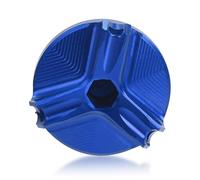 Pieza de Motocicleta Tornillo Tapa Tapón Taza De Filtro Aceite Motor Motocicleta para Yamaha FZ1 para FAZER 2006, 2007, 2008, 2009, 2010, 2011, 2012, 2013, 2014, 2015(BLU)