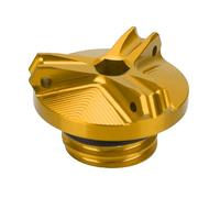 Pieza de Motocicleta Tornillos De Tapa Tapón Filtro Aceite Motor Aluminio para Motocicleta, para Honda CB1000R 2008-2014 2015 2013 2018 2017 2016(Jaune)