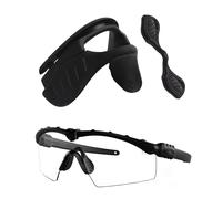 Pieza de nariz de repuesto de tamaño regular para Oakley Si M Frame 2.0/Si M Frame 3.0 OO9146/M Frame 2.0 Strike/Industrial M Frame 2.0/SI Ballistic M Frame 2.0 Marco de gafas de sol, negro