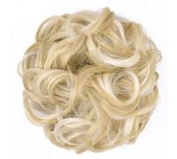 Pieza de pelo de moño desordenado, 1 pieza de extensiones gruesas para uso diario, pieza de pelo de moño desordenado, moño de pelo desordenado, coleteros sintéticos ondulados y rizados, moño de cola