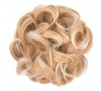 Pieza de pelo de moño desordenado, 1 pieza de pelo de moño desordenado, moño de pelo desordenado, extensiones de pelo sintético ondulado y rizado, cola de caballo, postizo grueso Updo para uso diari