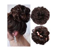 Pieza de pelo de Moño Desordenado para Mujer 1 paquete de extensiones de cabello de moño desordenado sintético, moño de cola de caballo ondulado grueso, accesorios for el cabello for mujeres, diademas