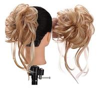 Pieza de pelo de Moño Desordenado para Mujer Moño de pelo sintético con peine elástico, moño desordenado, rizos, moño for el pelo, peluca for mujer, extensiones de cabello, accesorios for el cabello E