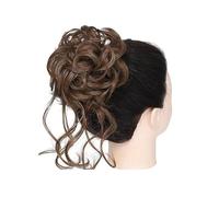 Pieza de pelo de moño rizado, pieza de pelo de moño desordenado, clip de garra para mujer, clip de garra de postizo de moda, moño de pelo despeinado, extensión de garra para cabello fino para mujeres
