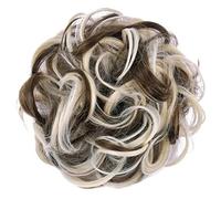 Pieza De Pelo Para Moño, 1 Pieza De Extensiones Gruesas Para Uso Diario, Pieza De Pelo De Moño Desordenado, Moño De Pelo Desordenado, Coleteros Sintéticos Ondulados Y Rizados, Extensión De Moño Para