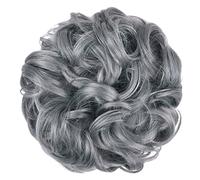 Pieza De Pelo Para Moño, 1 Pieza De Extensiones Gruesas Para Uso Diario, Pieza De Pelo De Moño Desordenado, Moño De Pelo Desordenado, Coleteros Sintéticos Ondulados Y Rizados, Extensión De Moño Para
