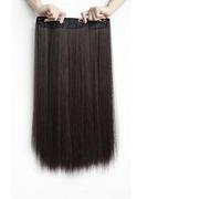 Pieza De Peluca Para Mujeres Con Cabello Largo, Cabello Artificial, Cabello Más Grueso, Cabello Largo Y Liso Y Esponjoso, Pieza De Extensión De Cabello Invisible Sin Rastro