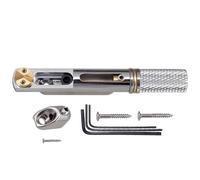 Pieza de puente dividido para guitarra eléctrica sin cabeza para una mayor estabilidad de afinación y durabilidad, diseño hecho a mano, componentes de puente dividido de guitarra