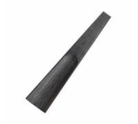 Pieza de reparación de diapasón de violín de ébano fácil de mantener, adecuada para varios modelos de proyección de sonido, diapasón negro