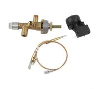 Pieza de reparación de gas para calentador de patio, sonda de termopar e interruptor de inclinación para protección contra llamas, compatible con cúpula, mesa, calentadores de pie al aire libre