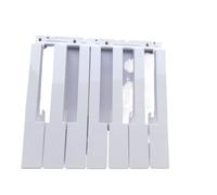 Pieza de reparación de teclado, teclas de repuesto for Korg PA600, PA500, PA700, PA300 y Mic-rox R3 X50(7 white keys)
