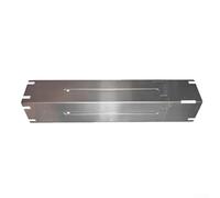 Pieza de repuesto ajustable de acero inoxidable para parrilla de gas, escudo térmico para barbacoa con distribución de calor para cocinar alimentos consistente (1 unidad)