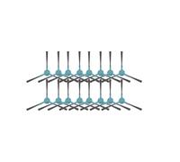 Pieza De Repuesto, Compatible Con Proscenic, Q8 Max / Q8 Robot Aspirador Cepillo Principal Cepillo Lateral Filtro Mop Pad Accesorios.(16side brush)