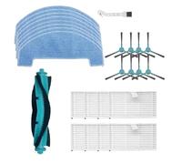 Pieza De Repuesto, Compatible Con Proscenic, Q8 Max / Q8 Robot Aspirador Cepillo Principal Cepillo Lateral Filtro Mop Pad Accesorios.(26Combo)