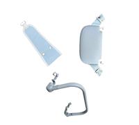 Pieza de repuesto compatible con varias marcas para cochecitos, reposabrazos, cubierta de entrepierna, tela Oxford antideslizante, fácil limpieza, reposapiés, extensor de pies