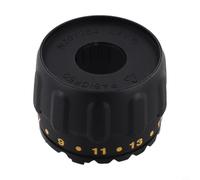 Pieza de repuesto de collar de taladro N207252 para herramientas eléctricas DCD734 DCD771C2, componente de carcasa de portabrocas de plástico negro compatible con accesorios de taladro