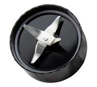 Pieza de repuesto de cuchilla cruzada, compatible con Magic-Bullet, (250 W, serie MB1001) Conjunto de cuchilla de trituración precisa de repuesto de cuchilla cruzada de acero inoxidable, desmontable