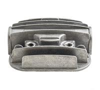 Pieza de repuesto de la culata del compresor de aire, componente de bomba neumática de aluminio fundido con disipación de calor para unidades silenciosas sin aceite, 13 especificaciones disponibles(7)