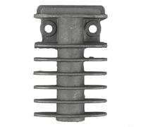 Pieza de repuesto de la culata del compresor de aire, componente de bomba neumática de aluminio fundido con disipación de calor para unidades silenciosas sin aceite, 13 especificaciones disponibles(6)