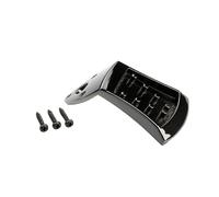 Pieza de repuesto de mandolina triangular de metal con tornillos de montaje para mandolina superior arqueada de 8 cuerdas