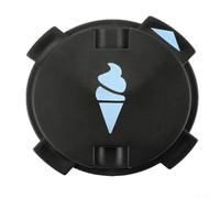 Pieza de repuesto de sello antipolvo compatible con máquina de helado Creami NC701, instalación simple para una mejor mezcla, negro