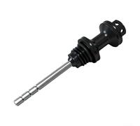 Pieza de repuesto de varilla de aceite para motocicleta, mecanizado CNC de aleación de aluminio para un mejor rendimiento de motocicleta (negro)