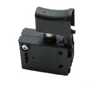 Pieza de repuesto del interruptor 650523-4 compatible con herramientas eléctricas TW0200 | Conjunto de interruptor de gatillo de encendido/apagado de plástico negro para mantenimiento de reparación |
