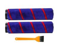 Pieza De Repuesto For Aspiradora, Kit De Cepillo Principal Con Cabezal Motorizado Con Núcleo De Rodillo Flexible, Compatible Con Dyson, V7 V8 V10 V11(2PC)
