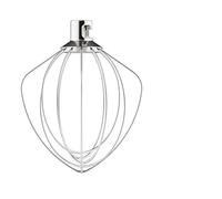 Pieza De Repuesto K45WW Accesorio Batidor De Acero Inoxidable De 6 Alambres, Compatible Con KitchenAid, Batidora De Pie Con Tazón De 4,5 A 5 Cuartos, Batidor
