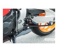 Pieza de repuesto LSL para sistema de reposapiés 2Slide 118K131-RRT, lado de cambio, ZX-6R, 09-12, Racing, negro
