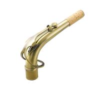 Pieza de repuesto para saxofón para saxofón, codo de saxofón, codo de latón, accesorio de viento de madera, pieza de saxofón, boquilla y codo